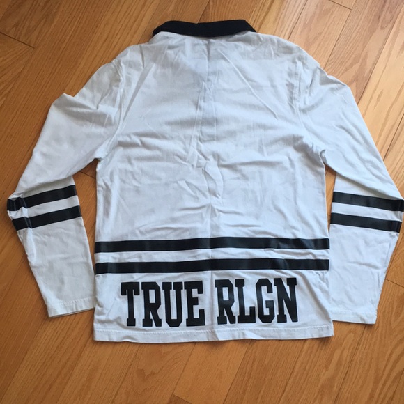 True Religion Rugby Long Sleeve Polo - Size XL - EUC - Picture 5 of 10
